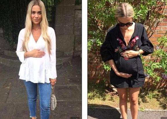 挺大肚子也可以时尚漂亮风采迷人|孕妇装|大肚子|怀孕_新浪新闻