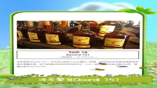 世界级十大度数最高的白酒排行榜