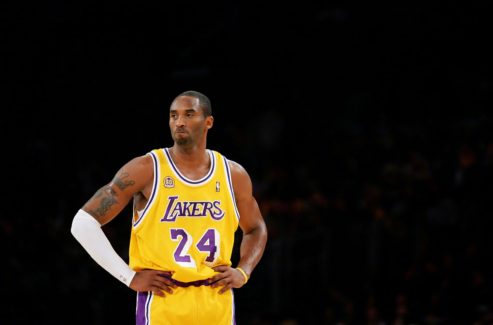 高清珍藏!有一种侧颜叫科比