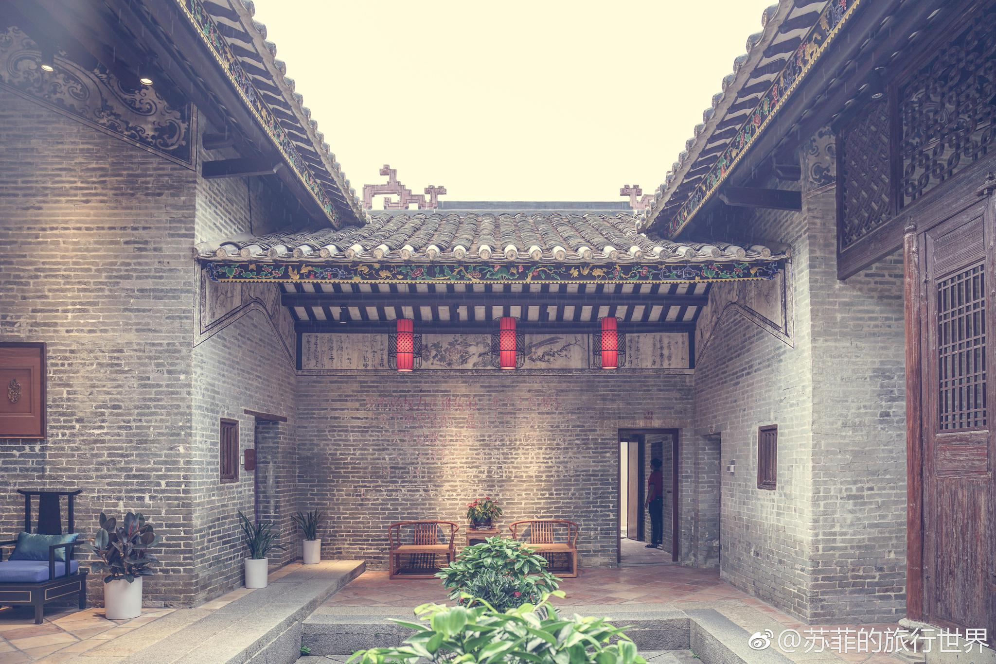 位于增城派潭的邓村石屋田园度假酒店最初建于清朝年间