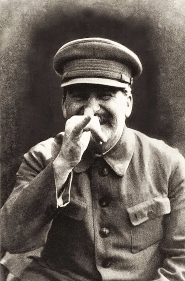 真实的斯大林钢铁的意志背后有狡黠的幽默