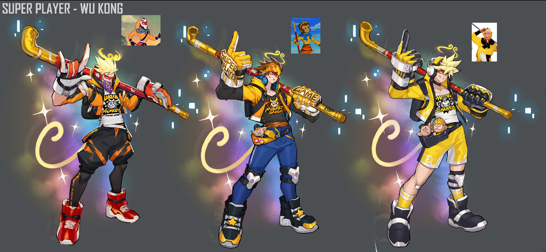 王者荣耀:全息碎影设计稿曝光灵感来源,那这些形象也考虑一下?