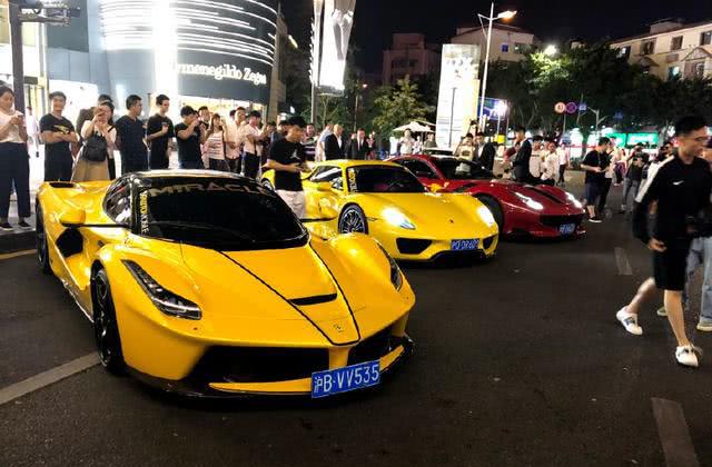 深圳街头夜拍,近距离观察超跑的机遇很难得