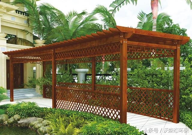 铝合金葡萄架高档住宅设计;阳台秒变空中花园!