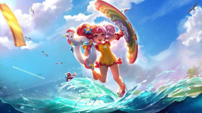 王者荣耀夏日皮肤系列大家庭: 项羽配丑女, 夏侯惇赚了?