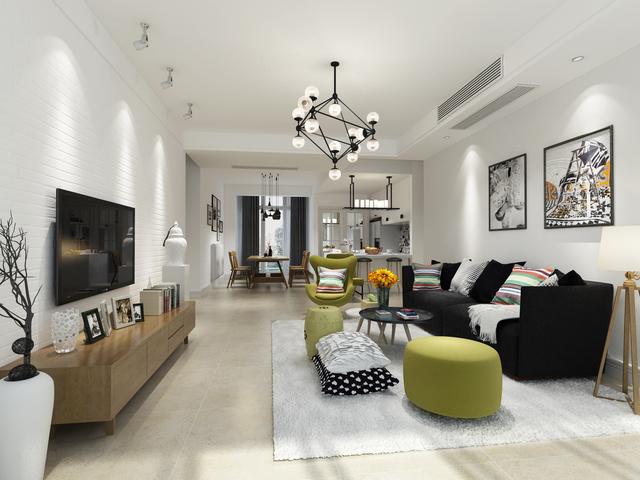 平顶也能很美!12款客厅吊平顶效果图,省钱还好看!