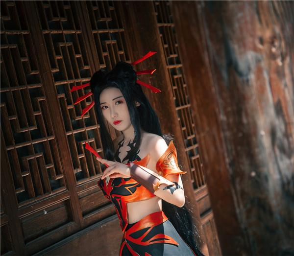 秦时明月焰灵姬cosplay最新赏析这杀气的眼神我给满分