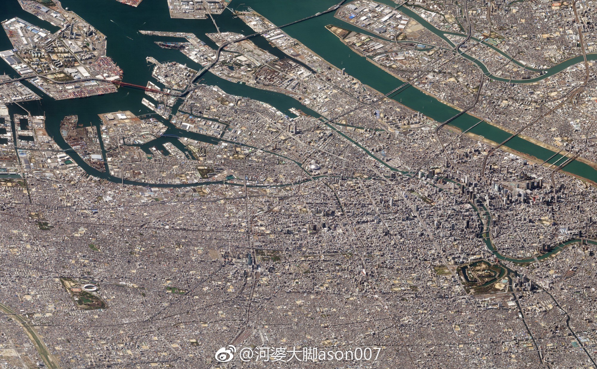 美国planet公司发布一系列skysat卫星实验性偏角拍摄的卫星图像