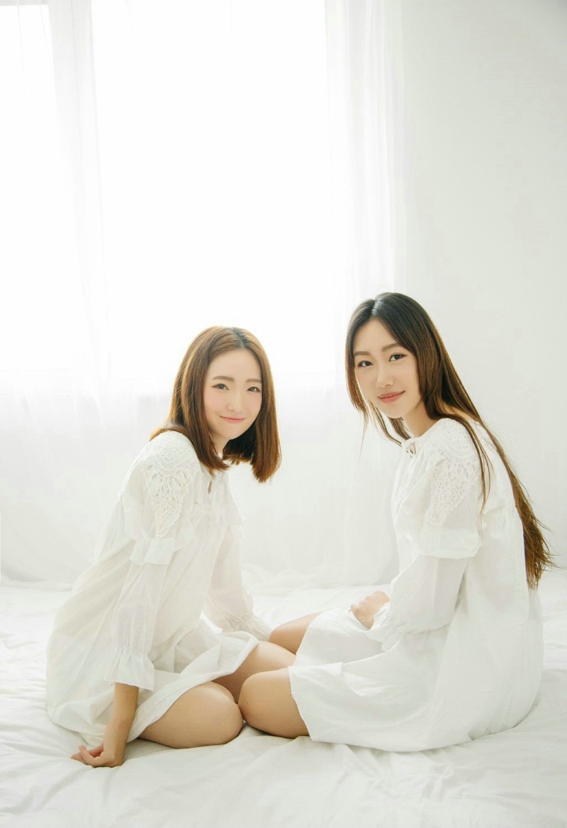 纯净私房内的漂亮姐妹花相伴一生写真集微相册微博摄影