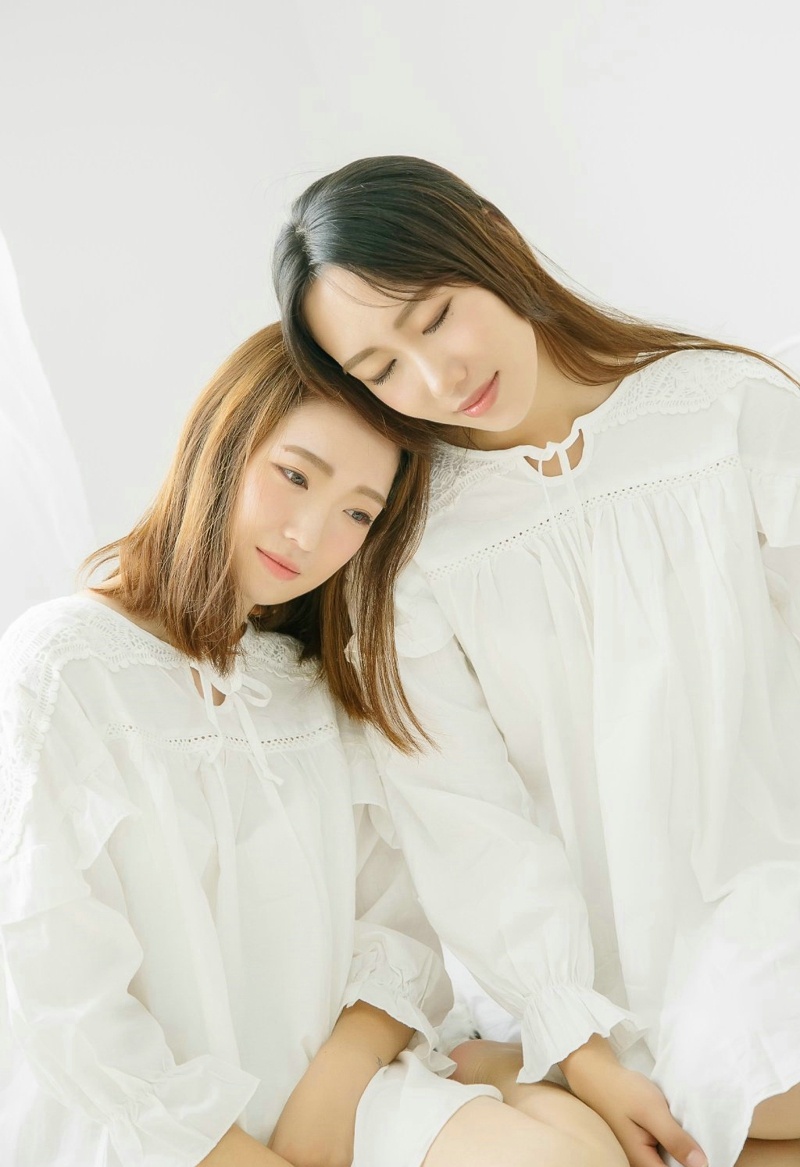 纯净私房内的漂亮姐妹花相伴一生写真集微相册微博摄影