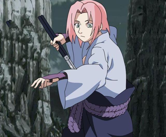 首先第一个就是小樱了,作为佐助的老婆也会经常穿佐助的衣服吧,但是