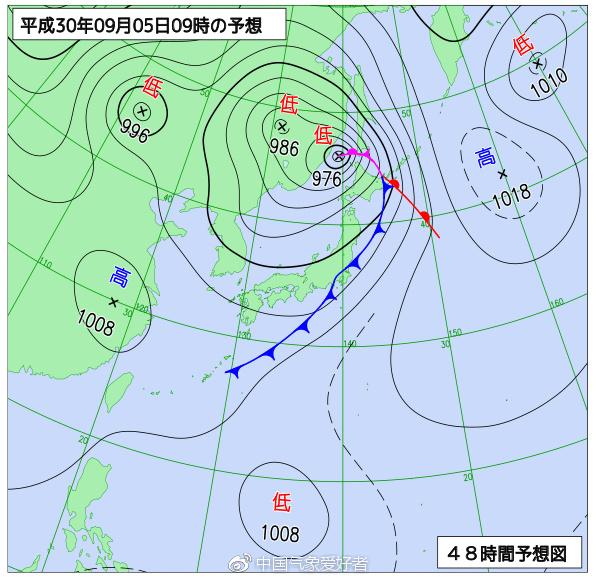日本气象厅飞燕或成1993年来登陆日本最强台风全国都有风雨