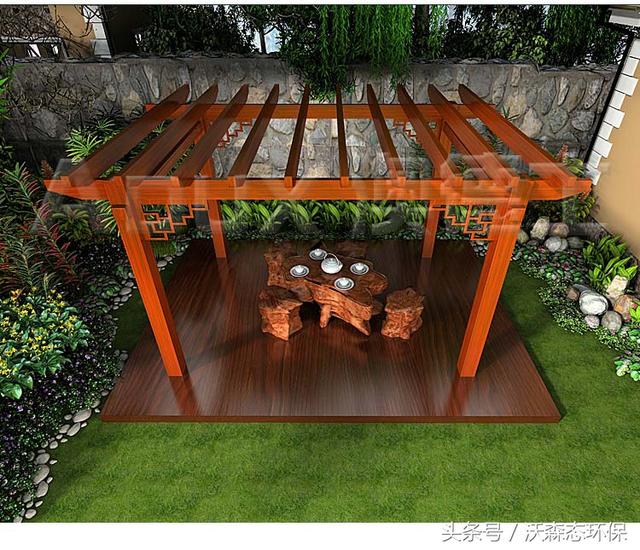 铝合金葡萄架高档住宅设计;阳台秒变空中花园!