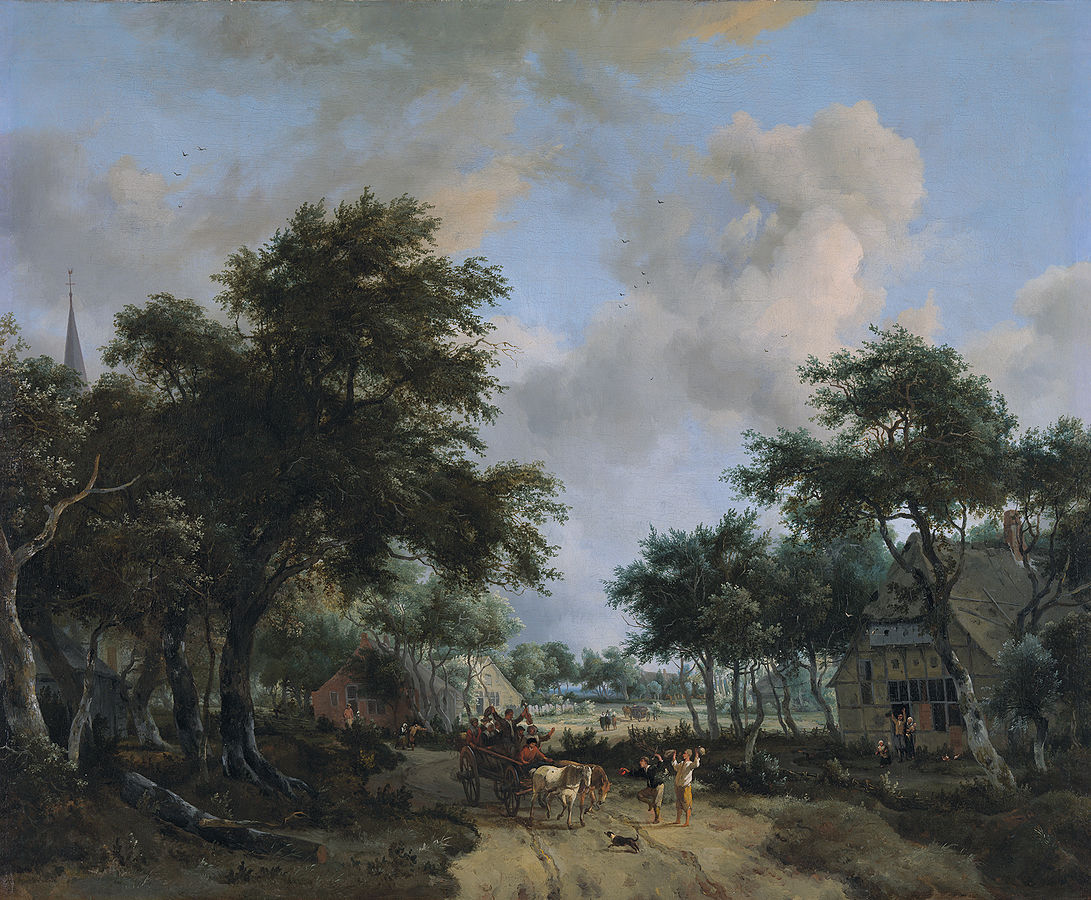 meindert hobbema|荷兰|霍贝玛|风景画_新浪新闻
