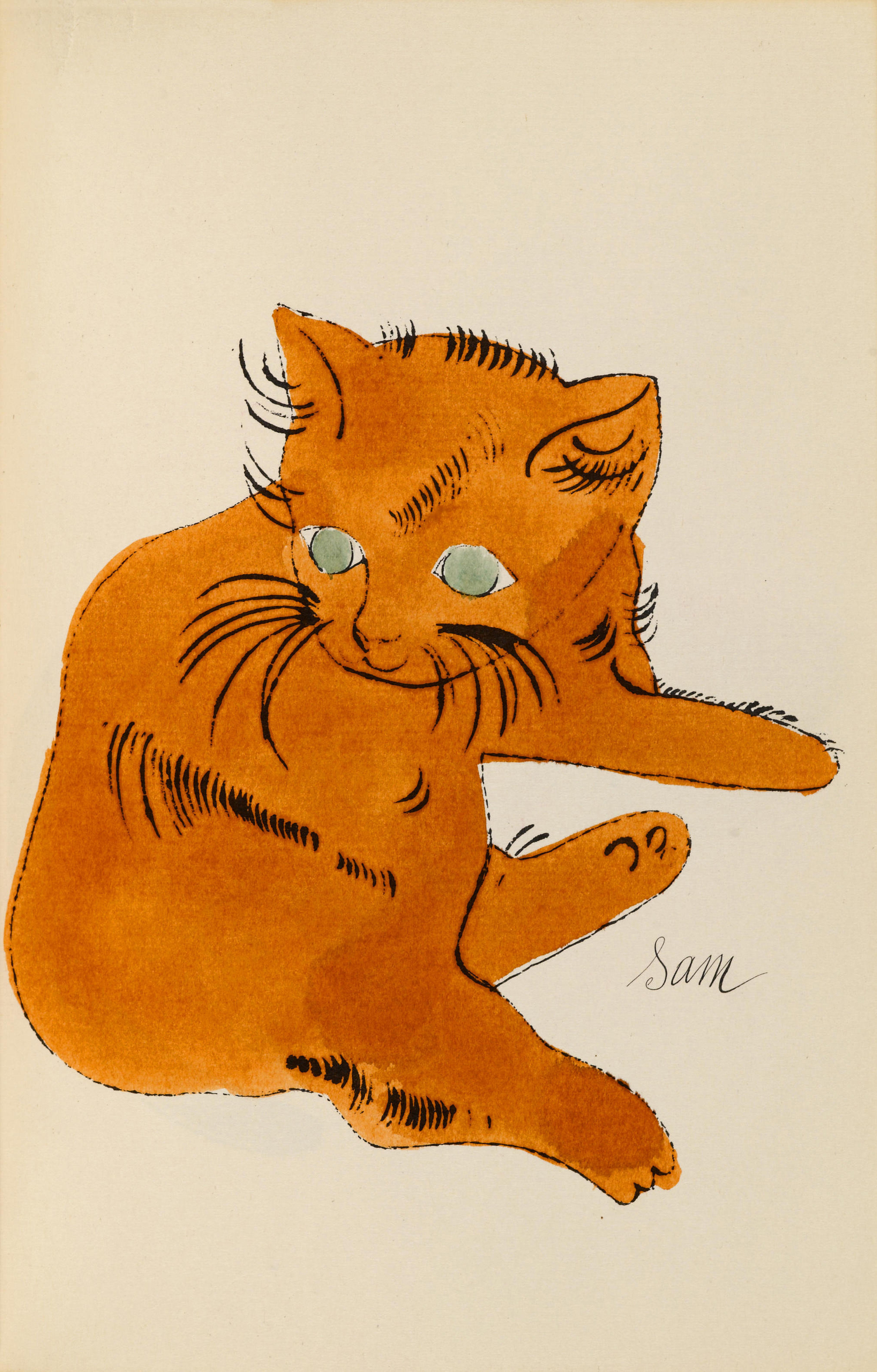 猫安迪沃霍尔andywarhol