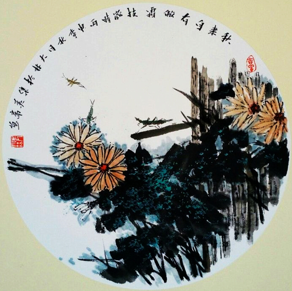 豪爽大气的绘画气息和审美意趣——浅析张大林先生写意花鸟画