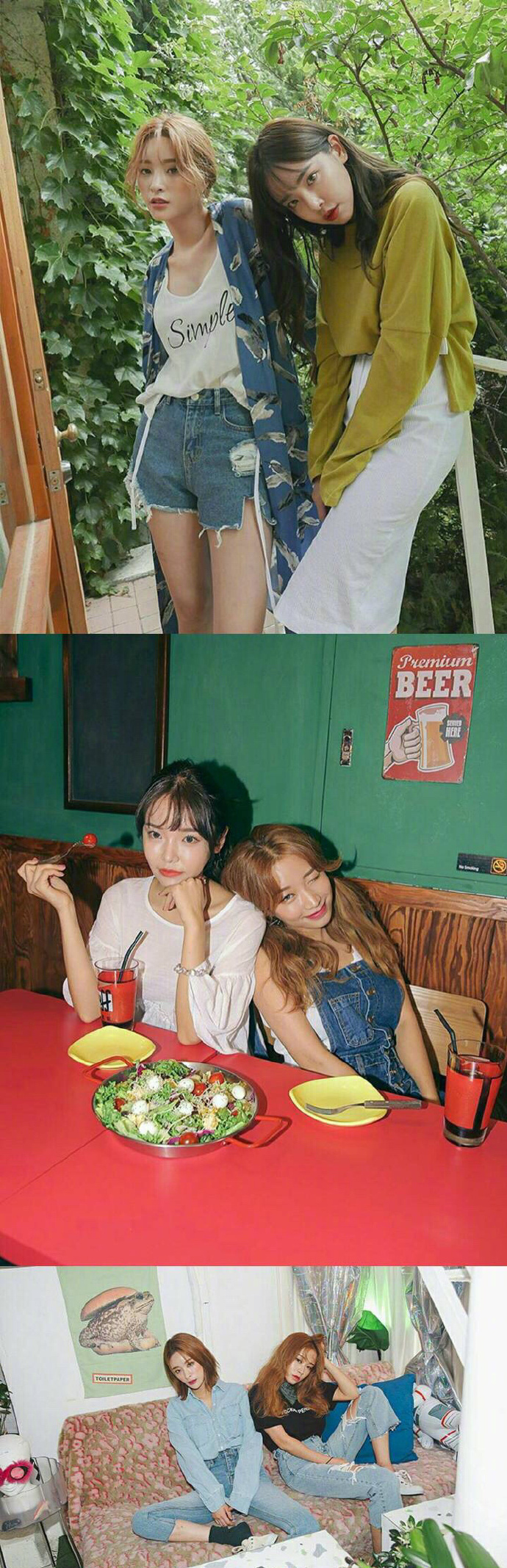 闺蜜拍照姿势大全 学起来