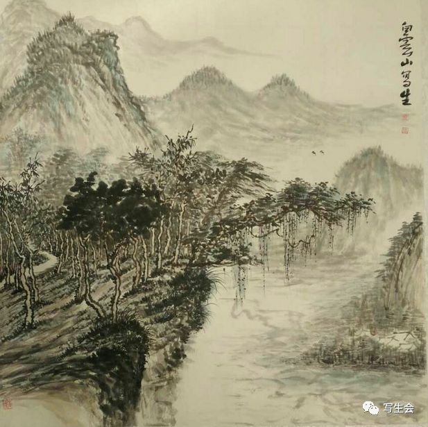 2018写生学术年展获奖作品|山水|曹振华|学术奖_新浪新闻