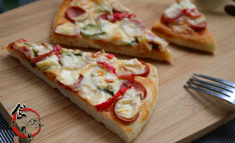 秋葵,别总是凉拌,做披萨好吃不上火,柔软筋道,一出炉就吃光!