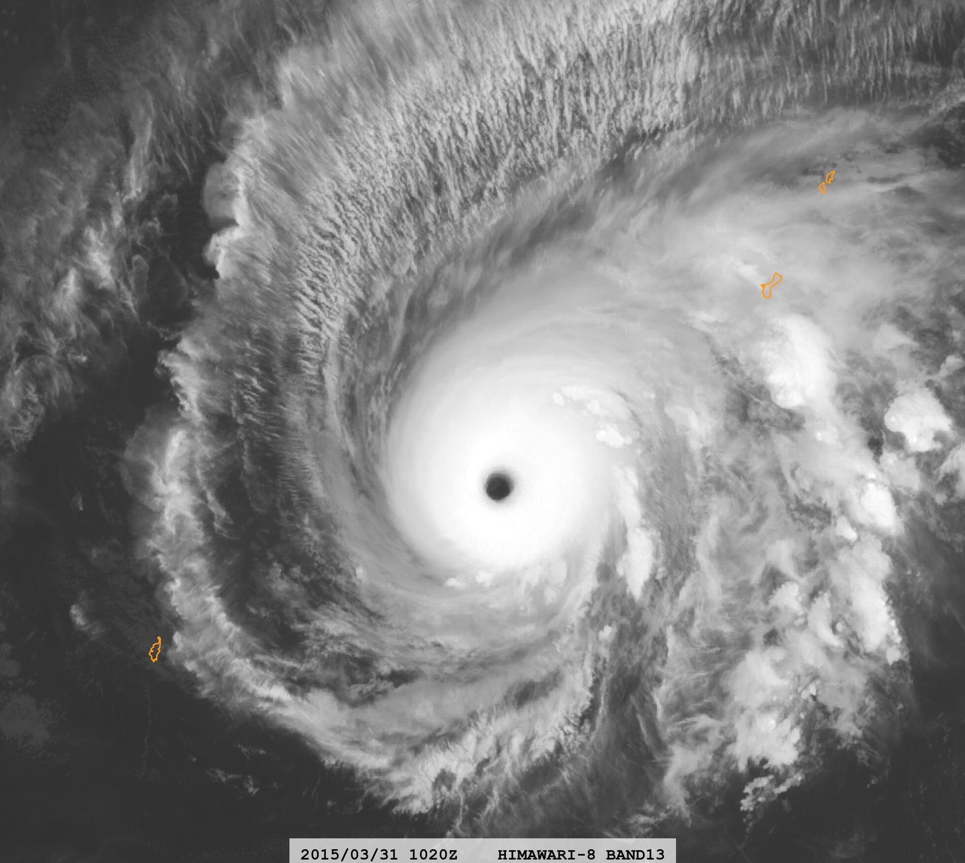 3号台风杰拉华迅猛增强,已成为2018年首个超强台风