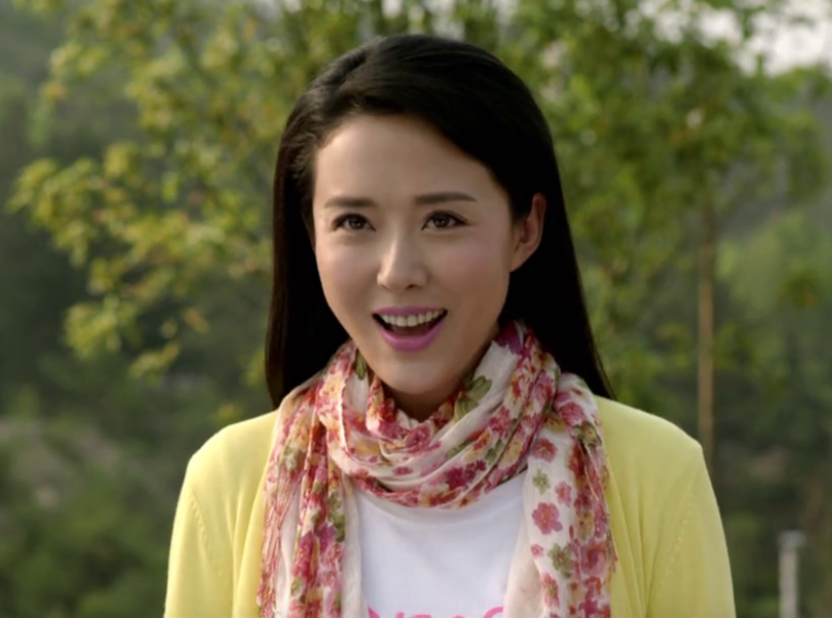 颜丹晨的笑有多美先看过再回答