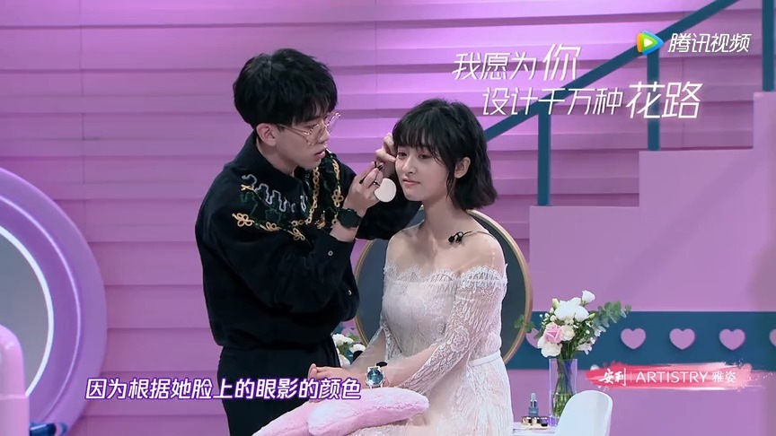 费启鸣对沈月摸头杀超有爱