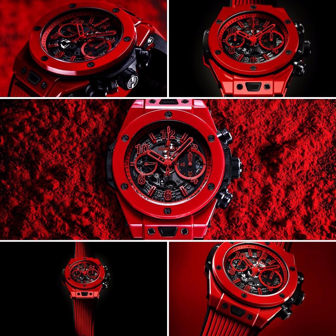 宇舶推出全新红色魔力腕表