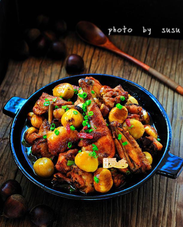 最合时令的无敌下饭菜——板栗焖鸡|板栗|黄焖鸡|冰糖_新浪新闻