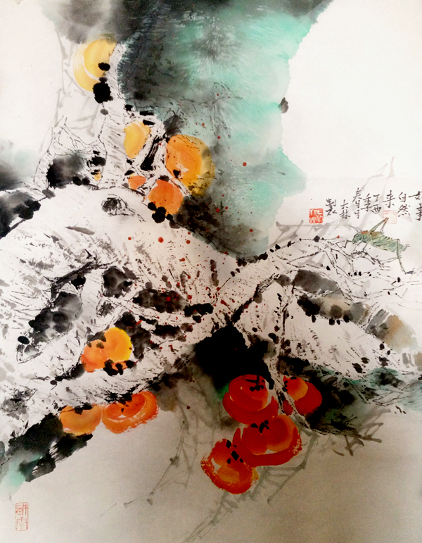 豪爽大气的绘画气息和审美意趣——浅析张大林先生写意花鸟画