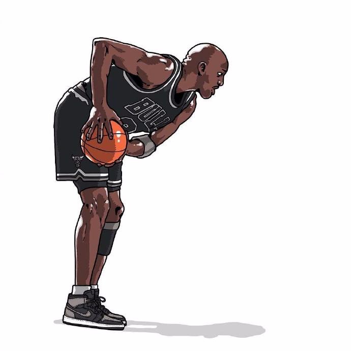 篮球之神乔丹系列漫画,简直不能更帅了!