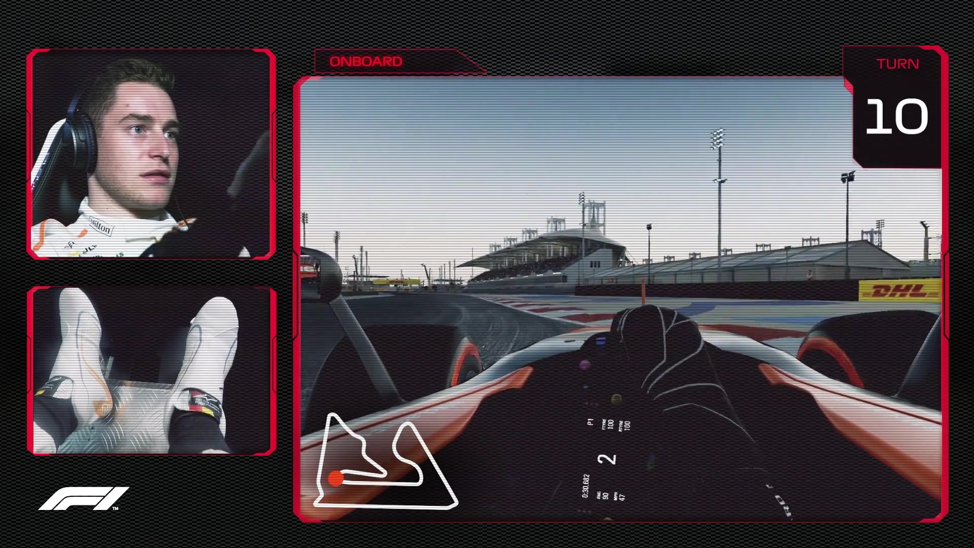 【F1巴林站正赛开始!】正在直播2018世界一级