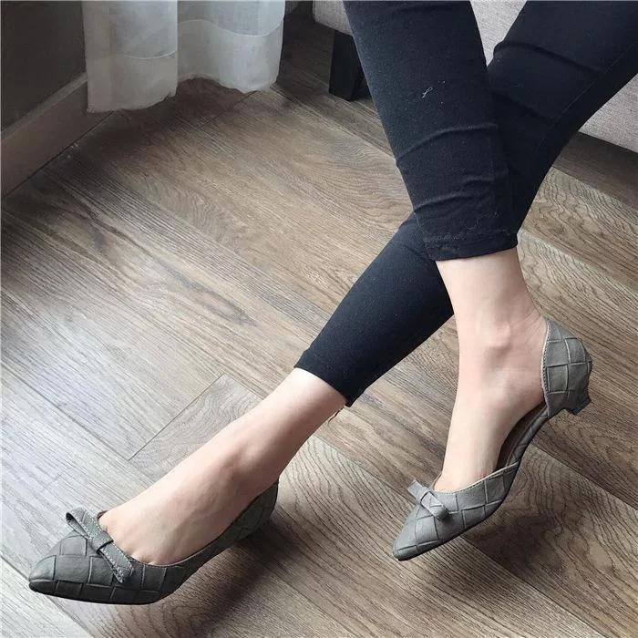 尖头女鞋,个性潮流尽显时尚显脚瘦显腿长,女人尽赚回头率