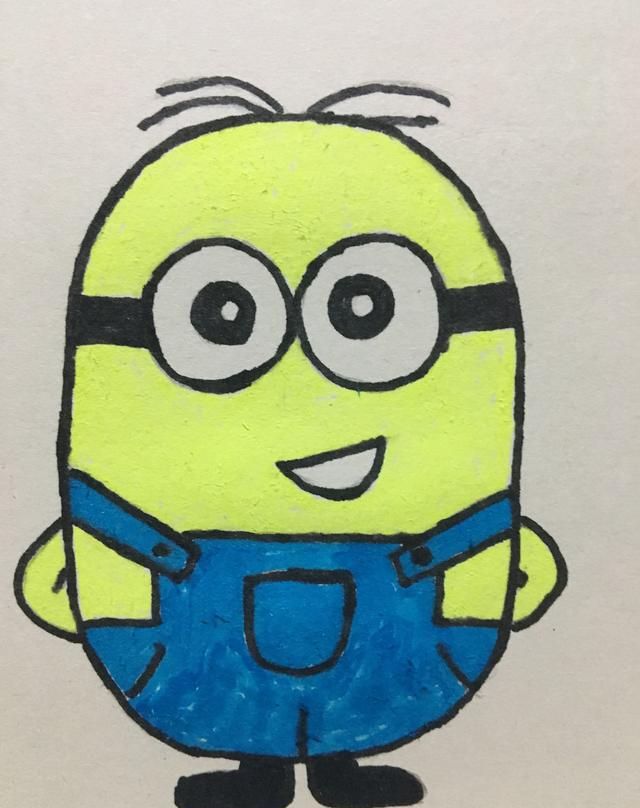 简笔画——小黄人的画法