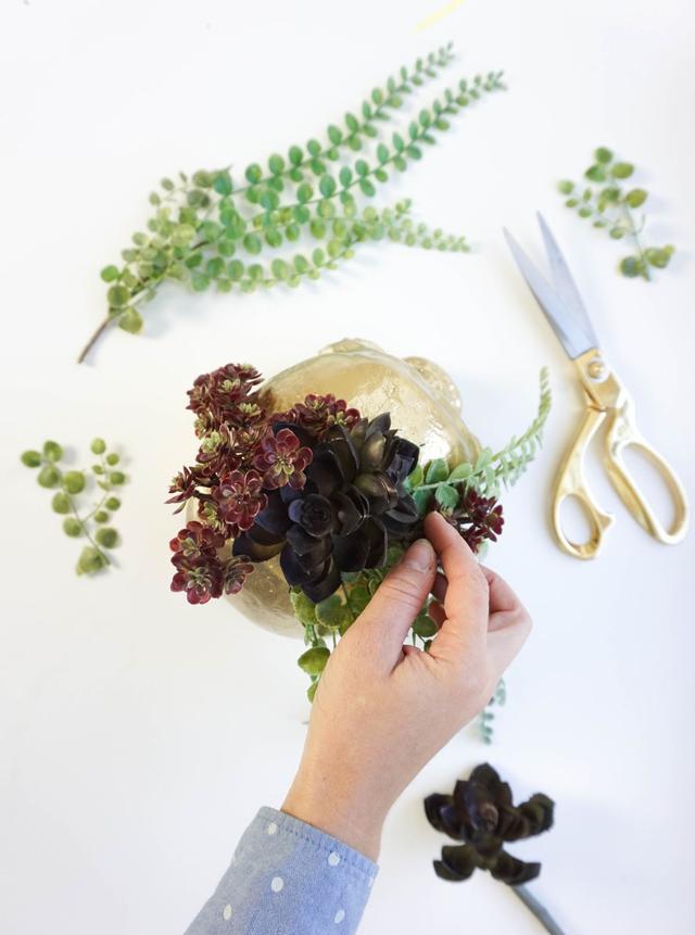 万圣节专刊|花艺师手中的鬼魅花艺!