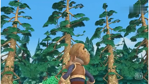 熊出没树神这样惩罚光头强吓跑光头强