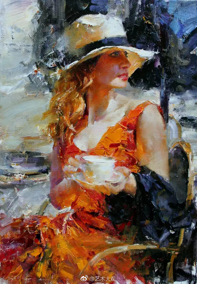 俄罗斯女画家angelinaprivalikhina油画作品欣赏