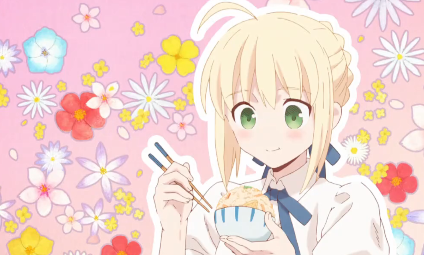 动漫中的大吃货,就是她们给我们吃不胖的错觉