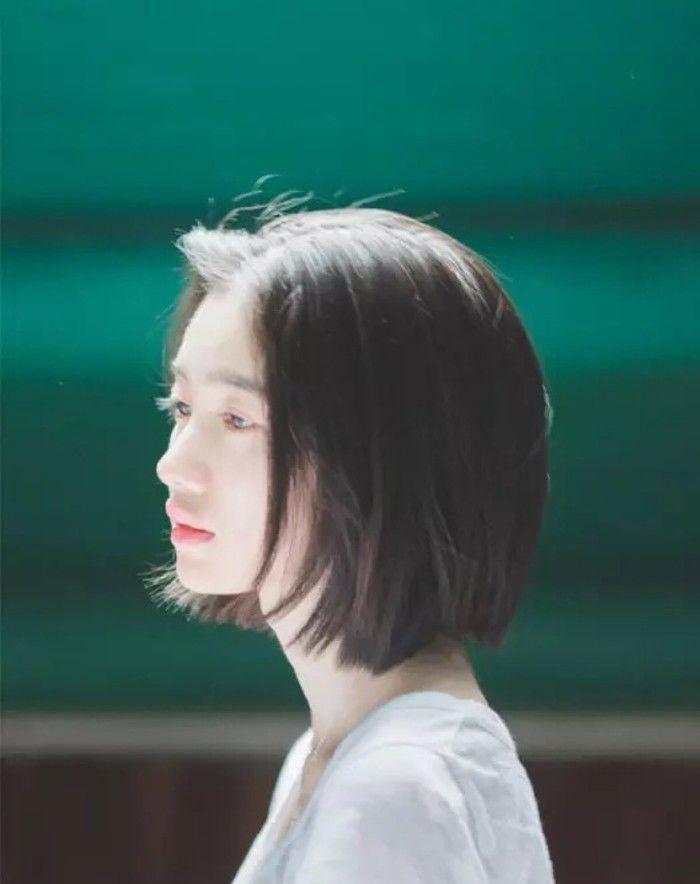 显嫩的短直发!超适合学生党,上班族!