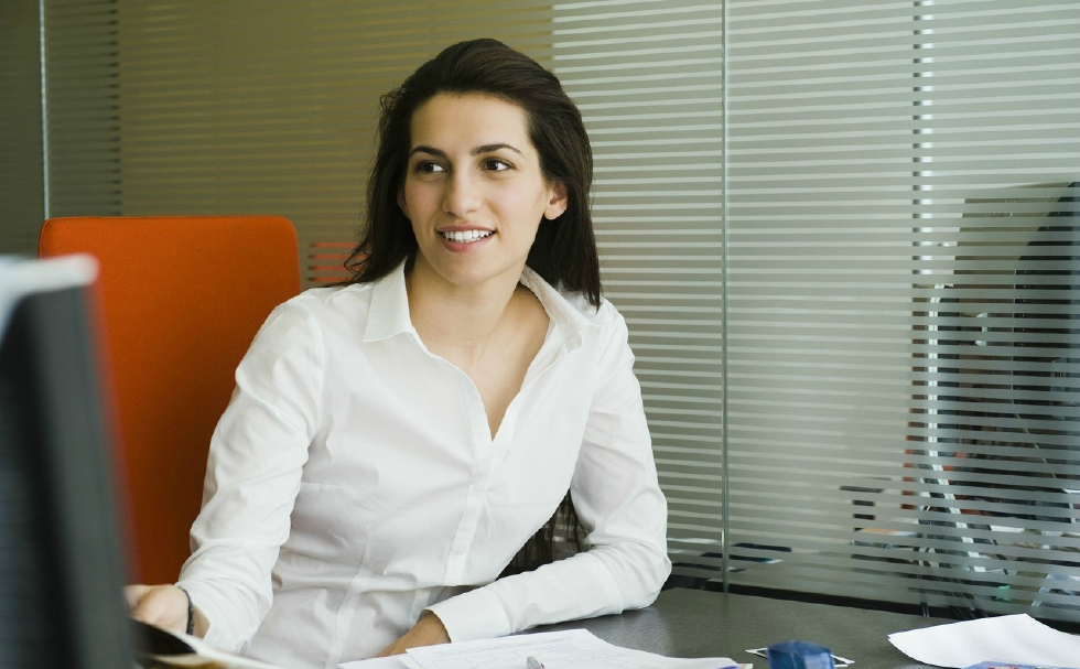 职场美女工作瞬间这个场景好熟悉