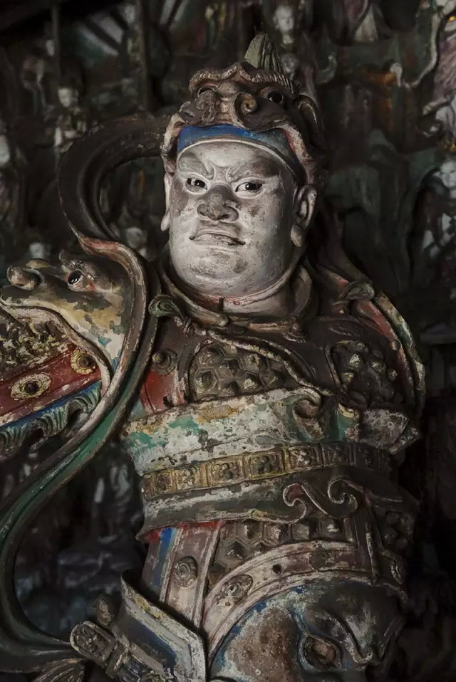 双林寺的古代彩塑