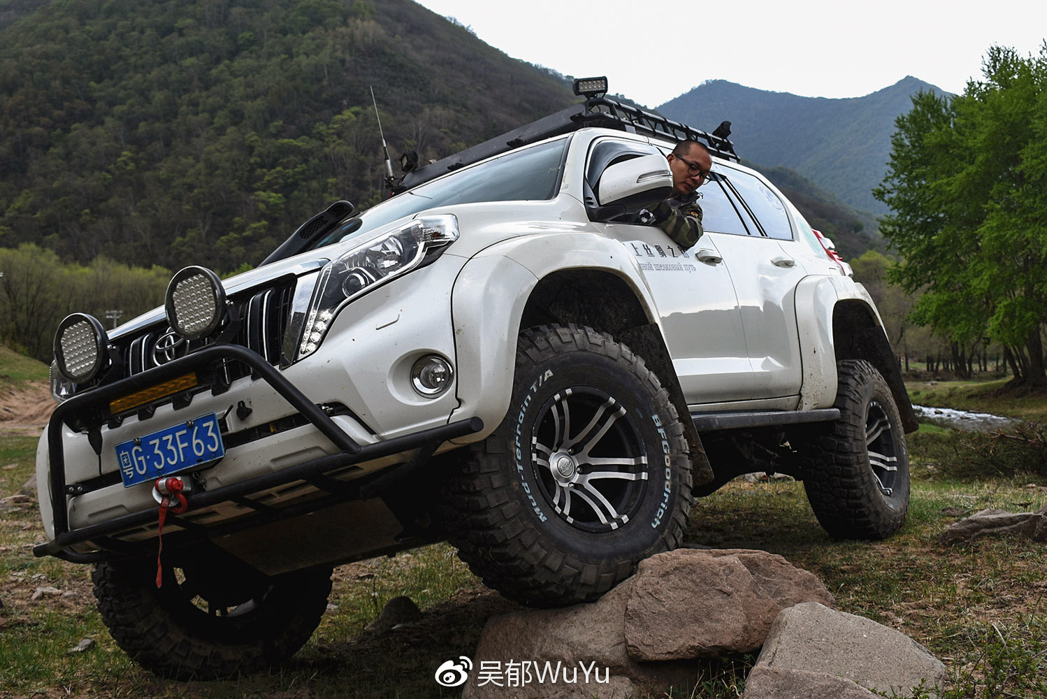 at38北极卡车极地普拉多老掌沟越野测试实录