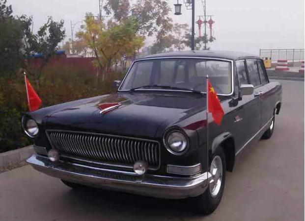 实拍经典老车之红旗ca770