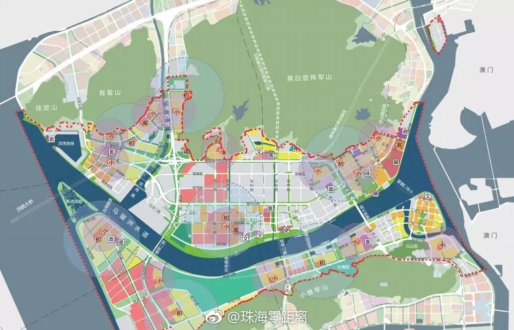 珠海城市新中心规划实施