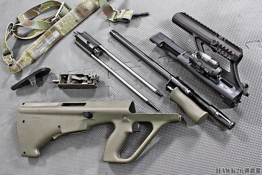 评测斯太尔auga3m1步枪被瞄准镜耽误的高精度枪械