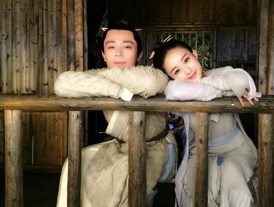 花千骨,花絮照,最敬业的武术指导,最后一张承包所有笑点