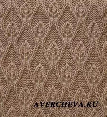 棒针编织镂空花样大全织出独一无二的毛衣就靠它了附图解