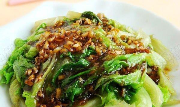 凉拌蚝油生菜 做法简单又下饭