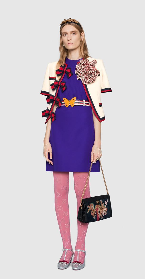 看了都心动吧,清新时尚,2018年gucci早春时装搭配系列二