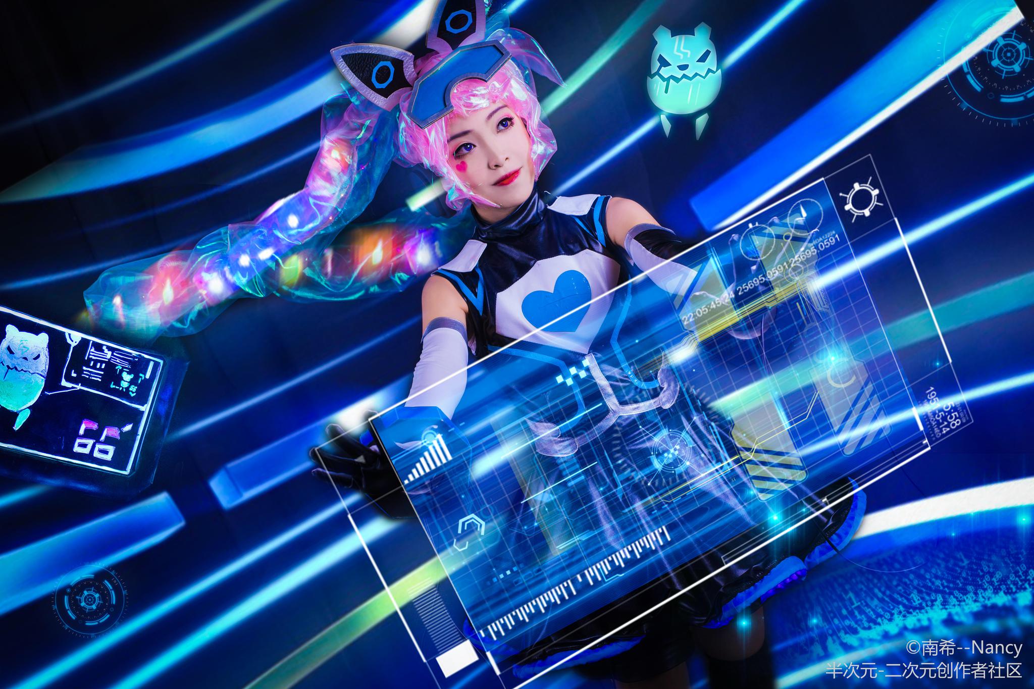 安琪拉心灵骇客cos正片真正的世界应当有色彩就像心