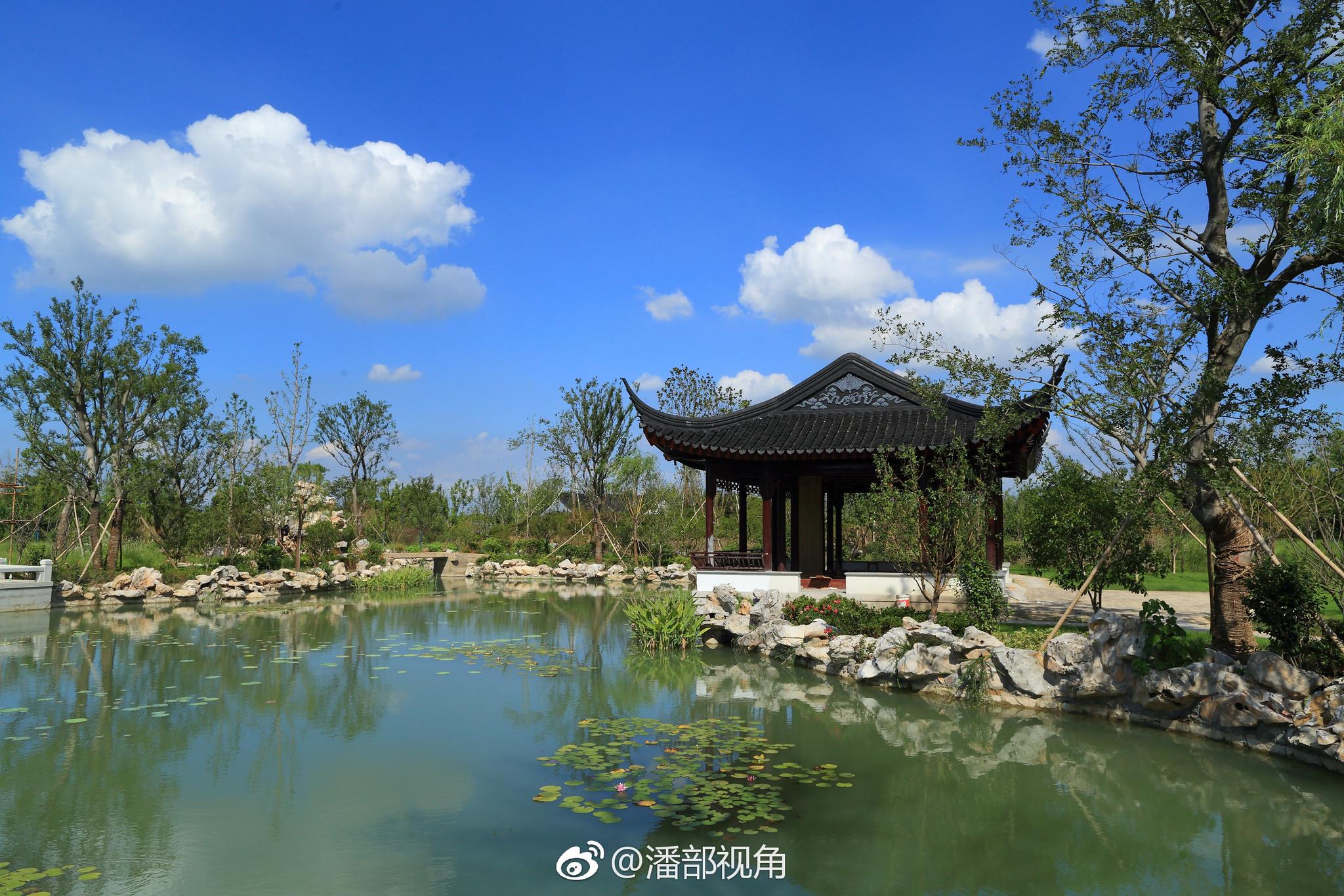 无锡泗州寺,尽管还在建造中,感觉格局不错